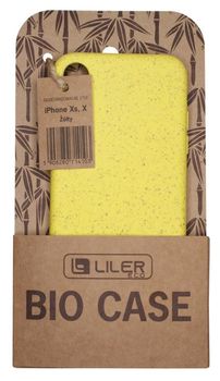 Eko Etui Zero Waste Case iPhone XS/X żółty BIO