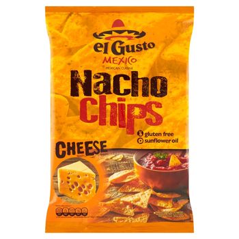 El Gusto Mexico Chipsy kukurydziane o smaku serowym 180 g