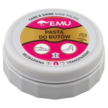 Emu Pasta do butów transparentna 50 ml