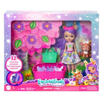 Enchantimals Baby Best Friends Danessa Deer Zestaw z niespodziankami HLK84