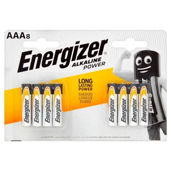 Energizer Alkaline Power AAA-LR03 1,5 V Baterie alkaliczne 8 sztuk