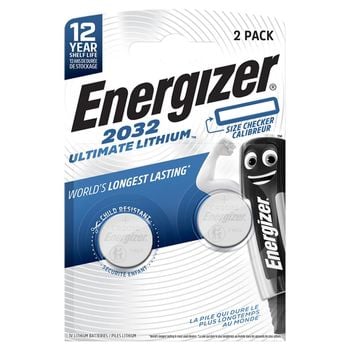 BATERIA CR2032/2 ULTIMATE LITHIUM