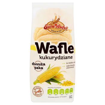 Eurowafel Wafle kukurydziane 100 g