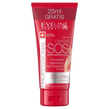 Extra Soft Intensywnie regenerujący krem-opatrunek do rąk 5% urea + lanolina