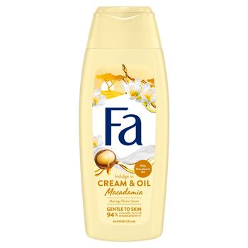 Fa Cream & Oil Macadamia Kremowy żel pod prysznic o zapachu kwiatu moringi 400 ml