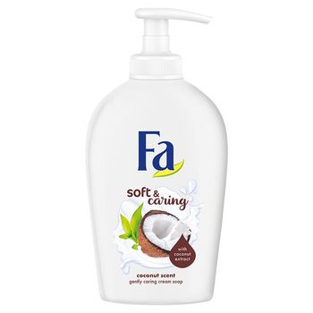 Fa Soft&Caring Coconut Milk Mydło w płynie z ekstraktem z kokosa o zapachu mleczka kokosowego 250 ml