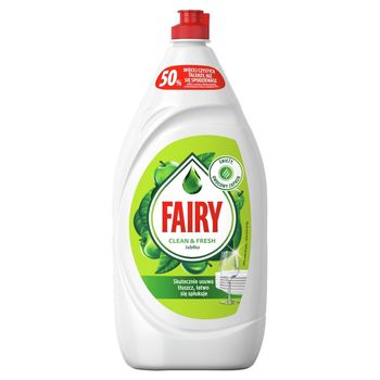 Fairy Clean & Fresh Jabłko Płyn do mycia naczyń 1350ML