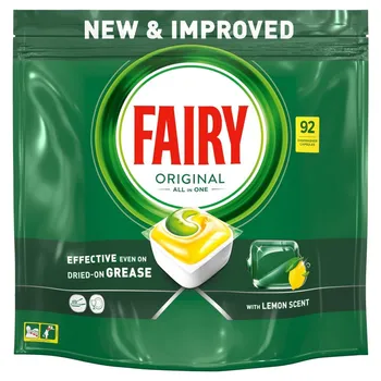 Fairy Original Cytryna Tabletki do zmywarki All In One,  kapsułek