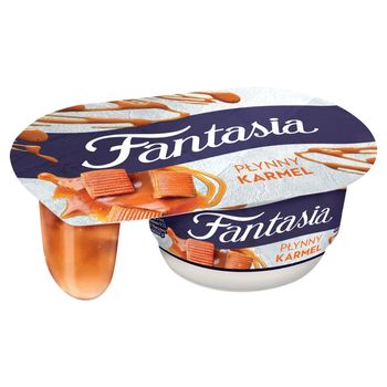 Fantasia Jogurt kremowy płynny karmel 118 g