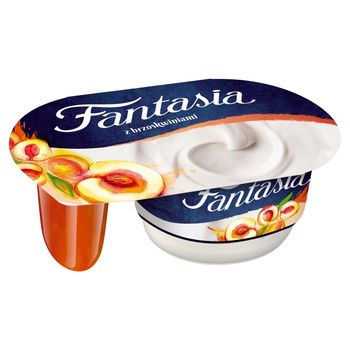 Fantasia Jogurt kremowy z brzoskwiniami 118 g