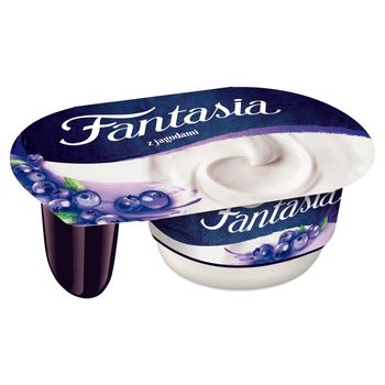 Fantasia Jogurt kremowy z jagodami 118 g
