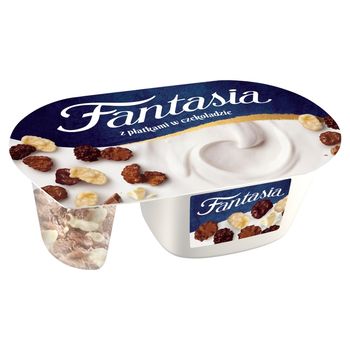 Fantasia Jogurt kremowy z płatkami w czekoladzie 102 g
