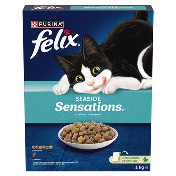 Felix Seaside Sensations Karma sucha dla kota z łososiem i warzywami 1 kg