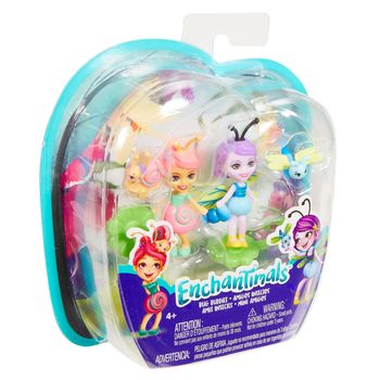 Figurka ENCHANTIMALS Małe przyjaciółki 2-pak Kwitnący Ogród Lalki FXM86