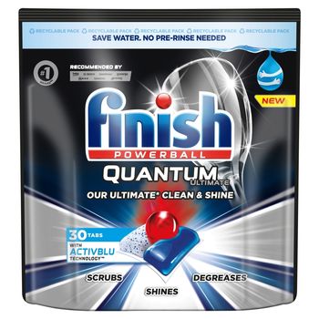 Finish Quantum Ultimate Kapsułki do mycia naczyń w zmywarce 375 g (30 sztuk)