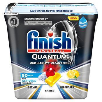 Finish Quantum Ultimate Kapsułki do mycia naczyń w zmywarce 625 g (50 sztuk)
