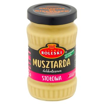 Firma Roleski Musztarda delikatesowa stołowa 175 g