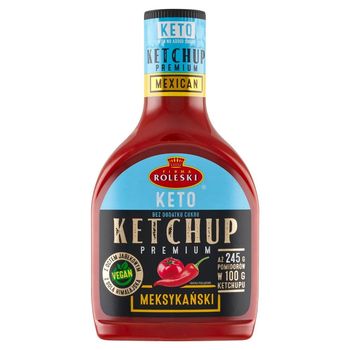 Firma Roleski Keto Ketchup premium meksykański 425 g