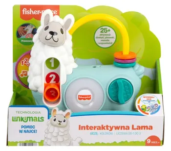 Fisher-Price Linkimals Interaktywna Lama 123 HNM86