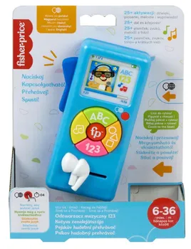 FISHER PRICE Odtwarzacz muzyczny 123 HRC30