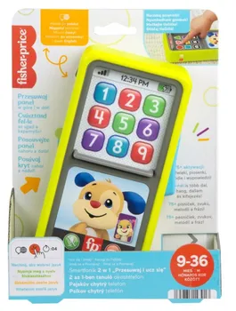Fisher-Price „Ucz się i śmiej!” Smartfonik 2 w 1 HNL43