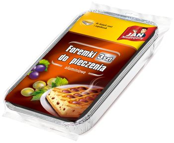 Foremka do Pieczenia JAN NIEZBĘDNY 3 sztuki