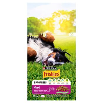 Friskies 5 Promises Maxi Karma dla dorosłych psów z wołowiną 10 kg