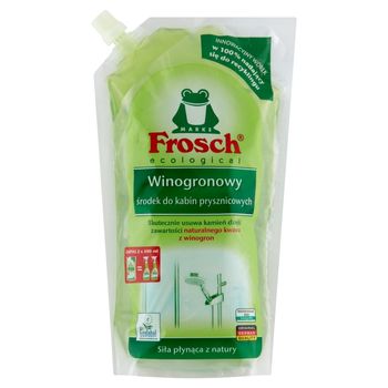 Frosch ecological Winogronowy środek do kabin prysznicowych zapas 1000 ml