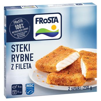 FRoSTA Steki rybne z fileta 250 g (2 sztuki)