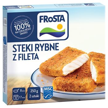 FRoSTA Steki rybne z fileta 250 g (2 sztuki)