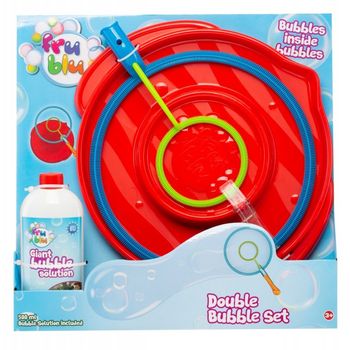 Fru Blu Bańki - Zestaw duża podwójna obręcz + płyn 500ml