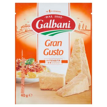 Galbani Gran Gusto Mieszanka serów bardzo twardych tartych 40 g