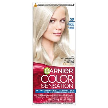 Garnier Color Sensation Krem koloryzujący S9 srebrny popielaty blond