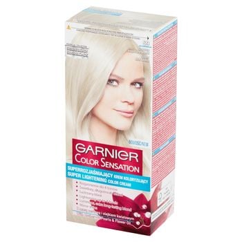 Garnier Color Sensation Superrozjaśniający krem koloryzujący srebrny popielaty blond S9