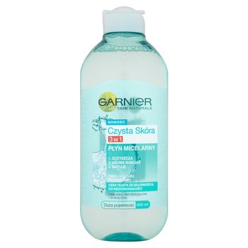 Garnier Czysta Skóra Płyn micelarny 3w1 400 ml
