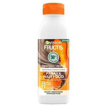 Garnier Fructis Papaya Hair Food Odżywka regenerująca 350 ml