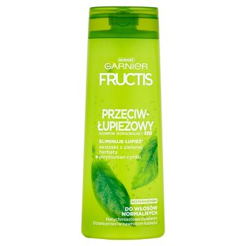 Garnier Fructis Przeciwłupieżowy Szampon wzmacniający 2w1 do włosów normalnych 400 ml