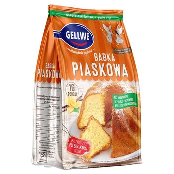 Gellwe Babka piaskowa mieszanka do domowego wypieku 375 g