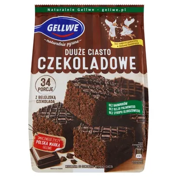 Gellwe Ciasto czekoladowe mieszanka do wypieku 670 g