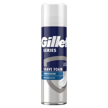 Gillette Series Odżywcza pianka do golenia z masłem kakaowym, 250 ml
