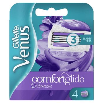 Gillette Venus ComfortGlide Breeze Ostrza wymienne do maszynki do golenia 4 sztuk