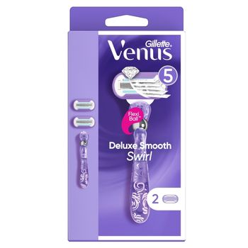 Gillette Venus Deluxe Smooth Swirl Maszynka - 2 ostrza