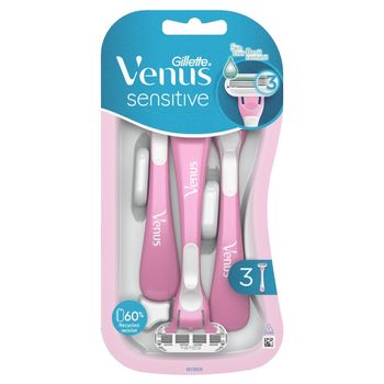 Gillette Venus Sensitive Maszynki jednorazowe, liczba sztuk w opakowaniu: 3
