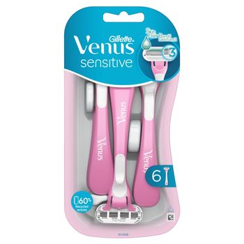Gillette Venus Sensitive Maszynki jednorazowe, liczba sztuk w opakowaniu: 6