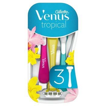 Gillette Venus Tropical Maszynki jednorazowe, liczba sztuk w opakowaniu: 3