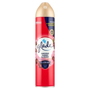 Glade Luscious Cherry & Peony Odświeżacz powietrza w aerozolu 300 ml
