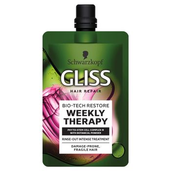 Gliss Bio-Tech Restore Weekly Therapy Kuracja do włosów delikatnych 50 ml
