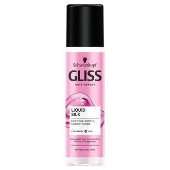 Gliss Liquid Silk Ekspresowa odżywka do włosów matowych i łamliwych 200 ml
