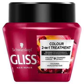 Gliss Colour Perfector 2in1 Maska do włosów farbowanych chroniąca kolor 300 ml