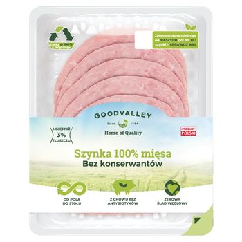Goodvalley Szynka 100% mięsa 100 g